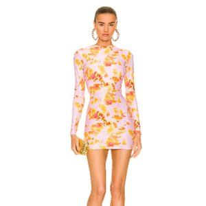 Alex Perry / Calla Crew Long Sleeve Mini Dress